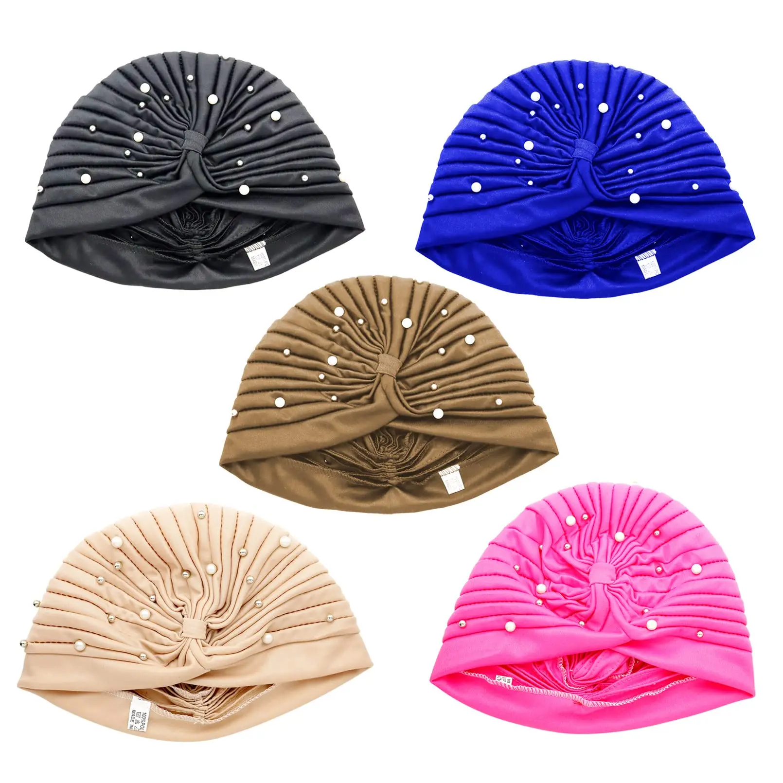 2022 новый африканский женский тюрбан шапка предварительно завязанный узел