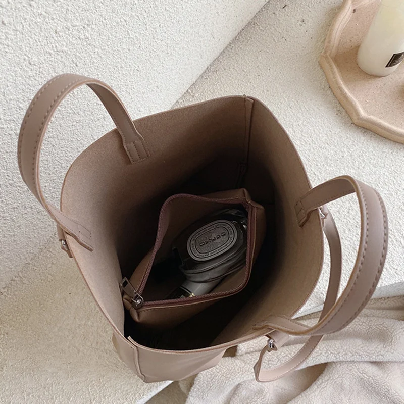 

ASDS-Fashion Casual Women's Large Capacity Shoulder Messenger Bag Luxury Retro PU Leather Travel Handbag Tote Bag