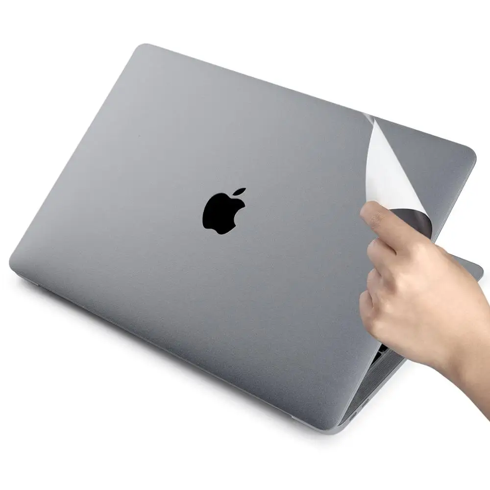 Space Grey Batianda Серебряный полный корпус ноутбука кожи стикер совместимый с новым MacBook Pro Touch Bar Air Pro retina 13 15 A1932 A1989 A1990 - Цвет: Space Grey
