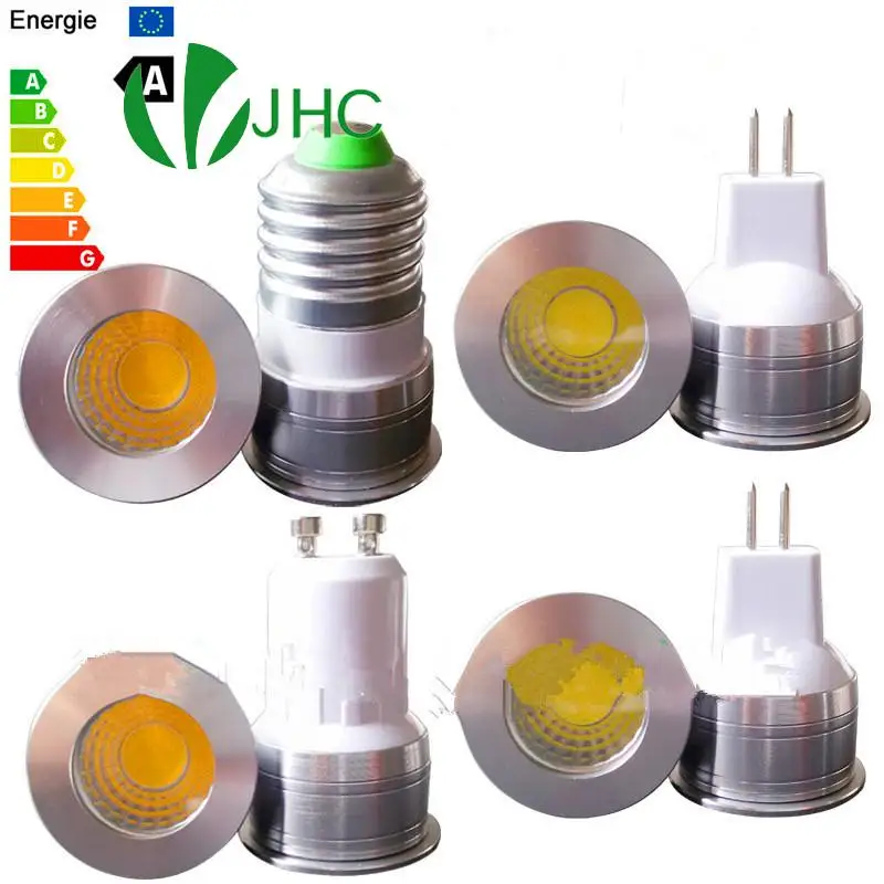 

LED Bulb Light 35mm Dimmable MR11 COB 5w DC 12v AC LED Spotlight Bulb GU10 GU4 LED Lamp Dimmer 220V LED Spot Light Lamp Mini