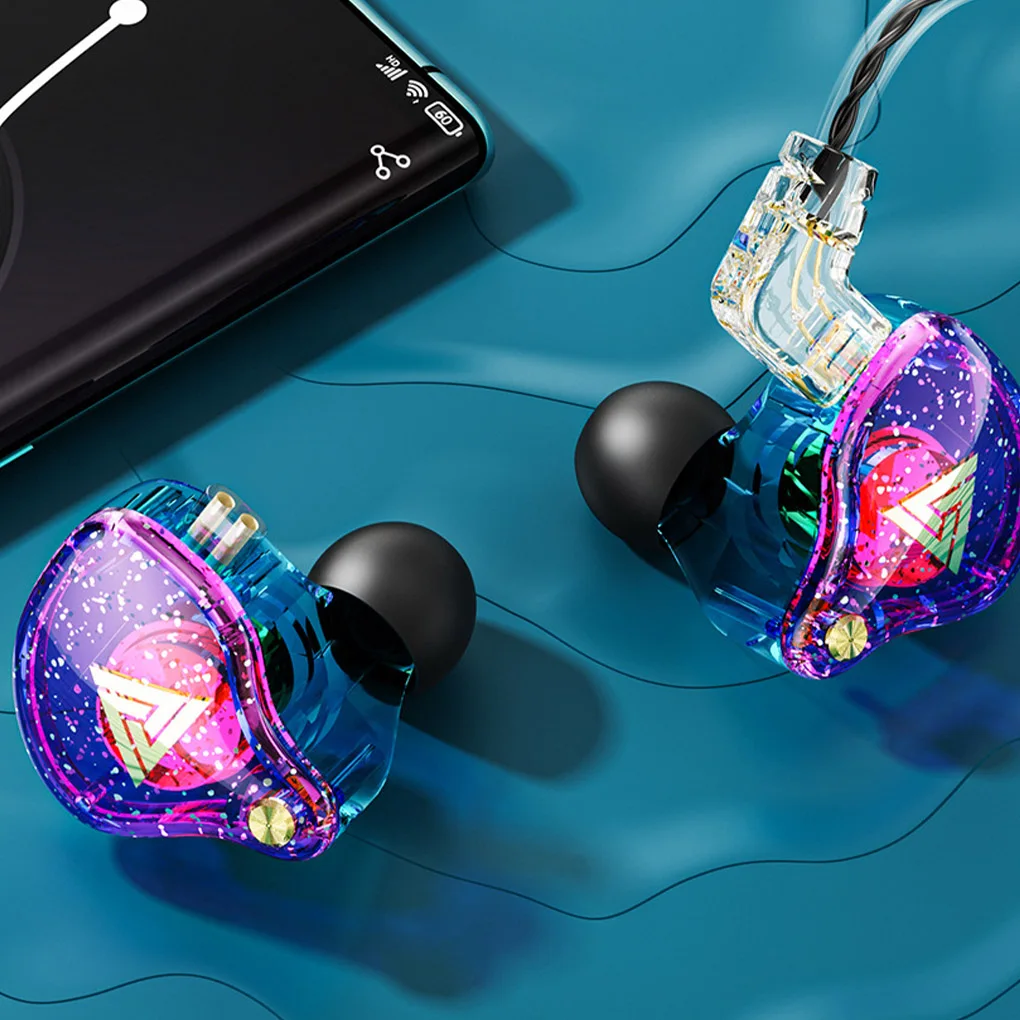 Разноцветные наушники-вкладыши QKZ AK6 PRO серии 3 5 мм с игровой гарнитурой Hi-Fi