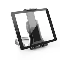 universal portable 360 degree rotation adjustable desktop tablet pc bracket phone holder 180 degree folding wall mount stand
