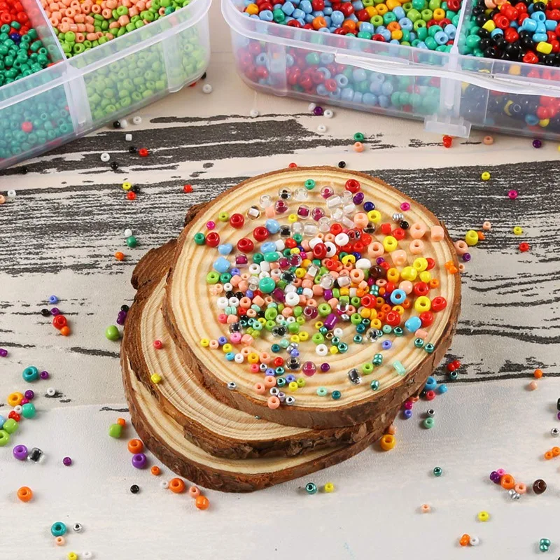 Набор из 27009 стеклянных бусин бусины разных размеров с небольшими пони