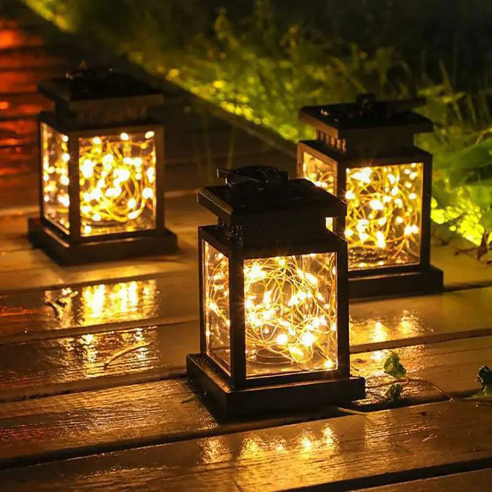 

1pcs Solar Palace Lamp30 LED Lights Waterproof Home Hanging Lamp Outdoor Courtyard Park Lighting Decoration Solar Powered Light