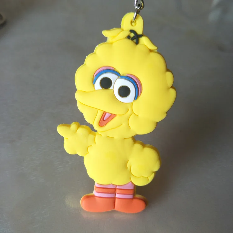 COSANER серия Улица Сезам аниме-брелок для ключей пвх мультяшный брелок подарки на
