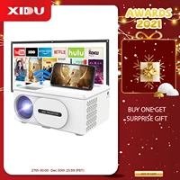 xidu hd mini projector support 19201080p wifi miroring same screen 6500lumens projector for home theater cinema beamer mobile