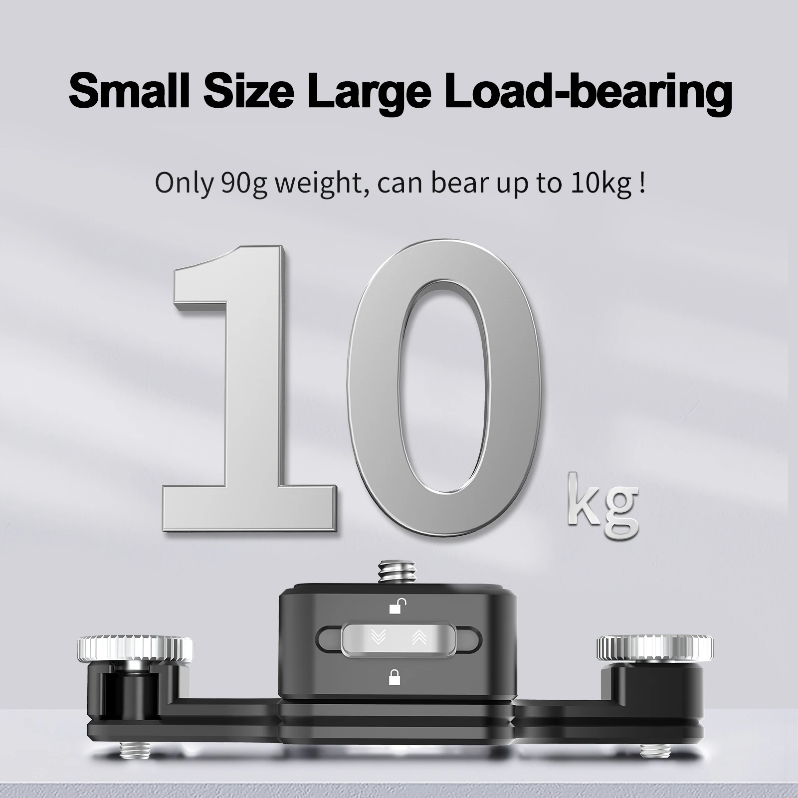 

TELESIN Tripod Monopod Quick Release Plate Base Shoulder Strap Belt Clamp For GoPro Hero 9 8 7 6 5 Insta360 Action Camera DSLR