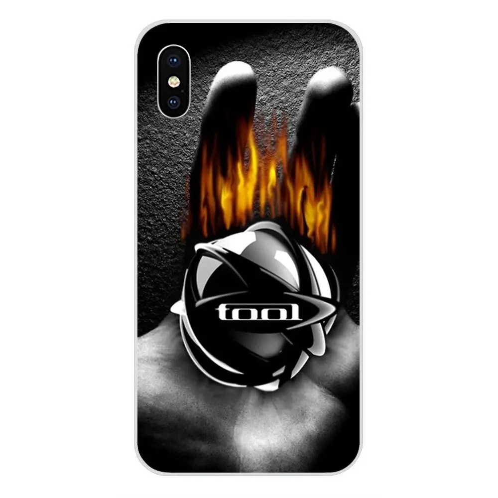 Инструмент для телефона из ТПУ металлический логотип рок-группы Galaxy Alpha Note 10 Pro A10