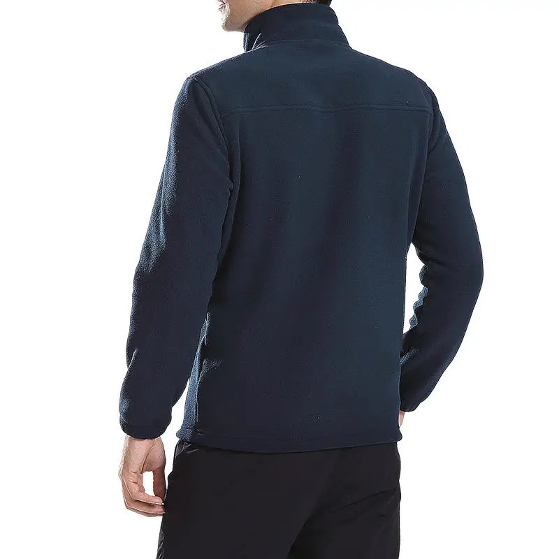 Куртка мужская флисовая утепленная много карманов в стиле пэчворк|Мужские