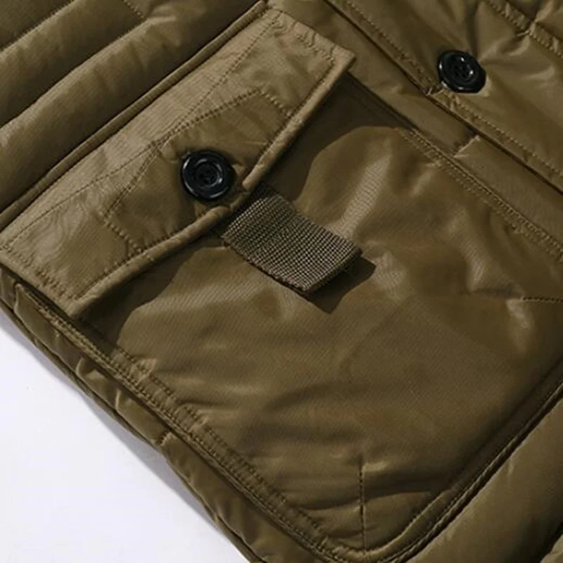 

2021 Winter Windbreak Men Jacket Brand Casual Male Jackets And Coats Thick Parka Outwear Windproof Jacket Male Clothing S-5XL