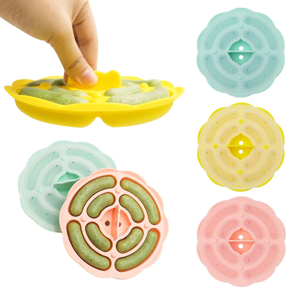 

Sausage Maker Silicone Mold With Handle Hot Dog Handmade Ham Sausage Mould Baking Tools Kitchen Props With 8 Grid Cooking Tools