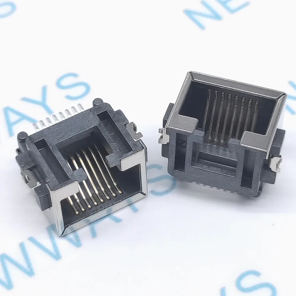 10 шт./лот Smt Rj45 Женский ноутбук Сетевая розетка Высокая 8 6 мм|socket rj45|socket networksocket |