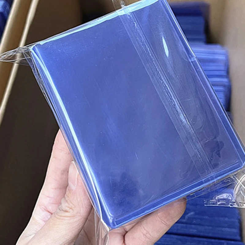 

HOT-Holder Toploaders and Clear Sleeves for Collectible Trading Basketball Sports Cards 35PT Rigid Plastic