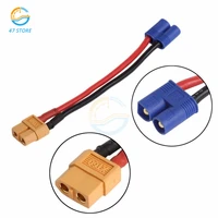 ec2 banana male connector to xt60 plug wire female adapter cable for rc lipo battery banana male to female plug connector diy