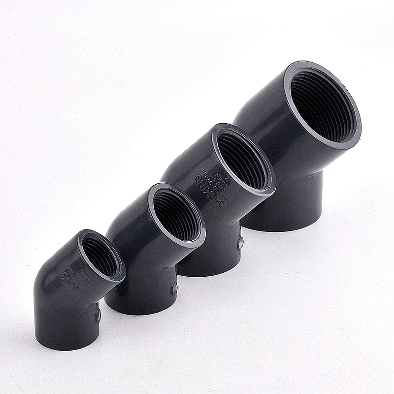 1/2 &quot~ 2&quot разъем для трубы из ПВХ с внутренней резьбой 45 градусов колено