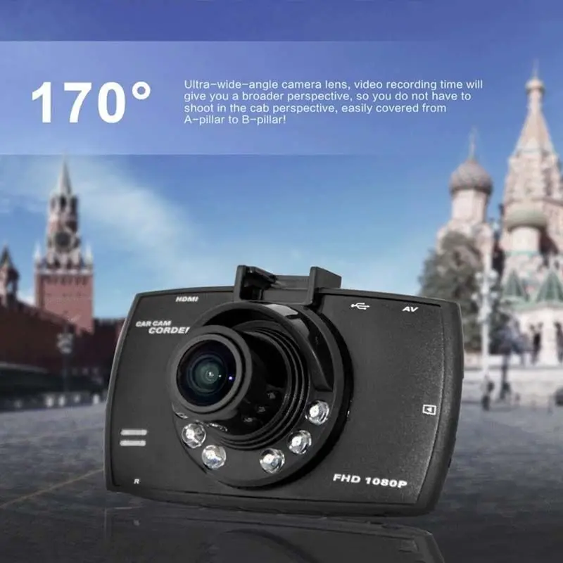 HD Dash-Cam фронтальная камера InCab вождения цифровой видеорегистратор для автомобиля
