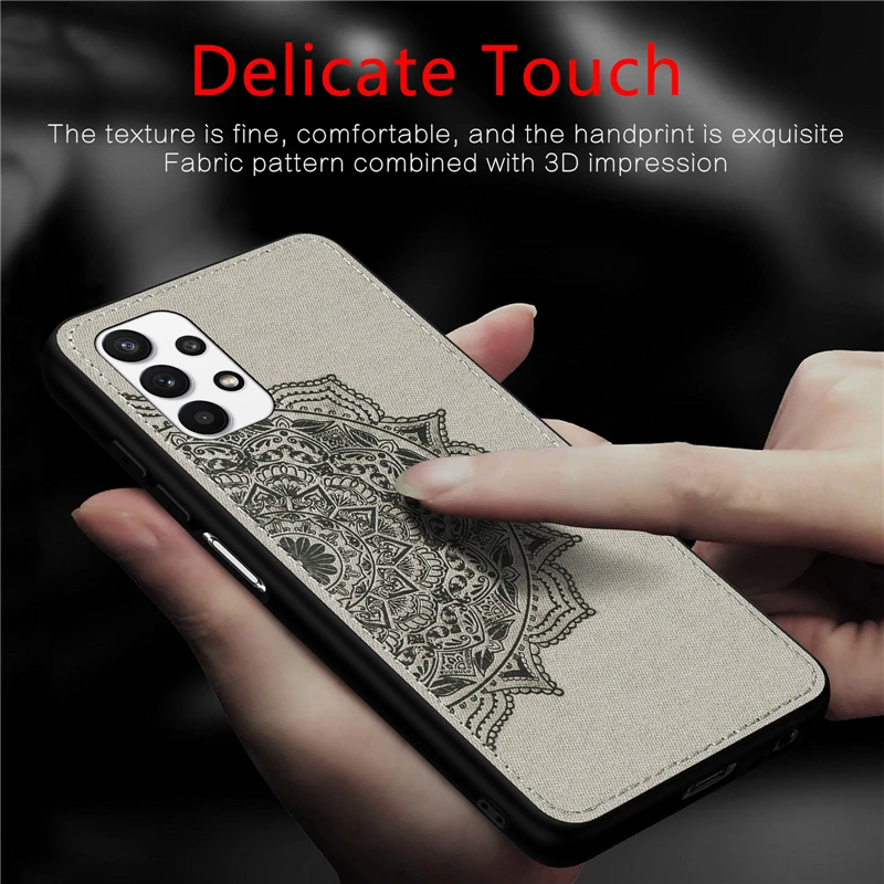 cotton fabric case for samsung galaxy a32 5g case magnetic silicon phone case for samsung a32 5g cover for samsung a32 5g 6 5 free global shipping