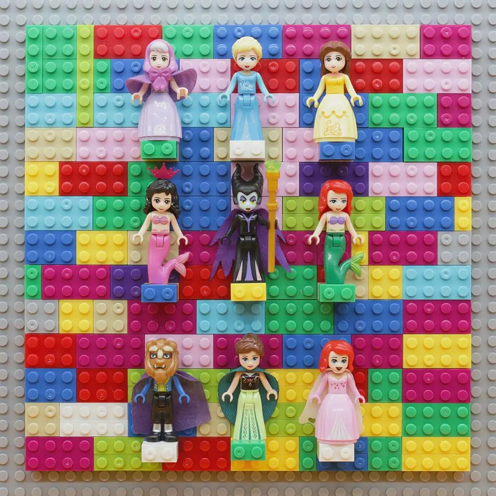 Строительные блоки с героями мультфильмов Принцесса Холодное сердце