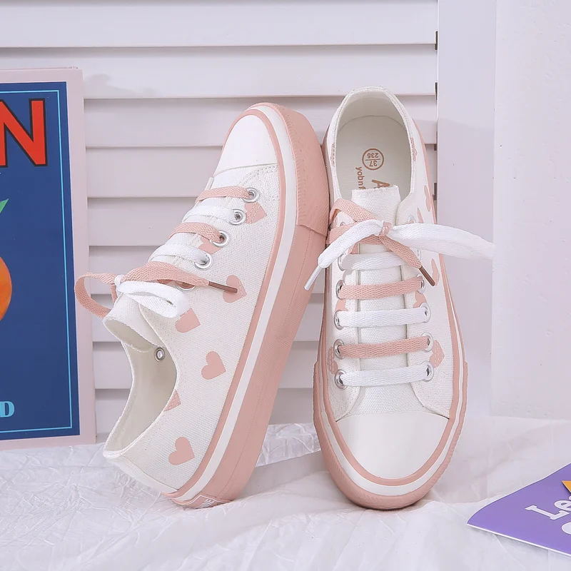 2019 Женская обувь в Корейском стиле Сезон осень Цвет белый Туфли на плоской