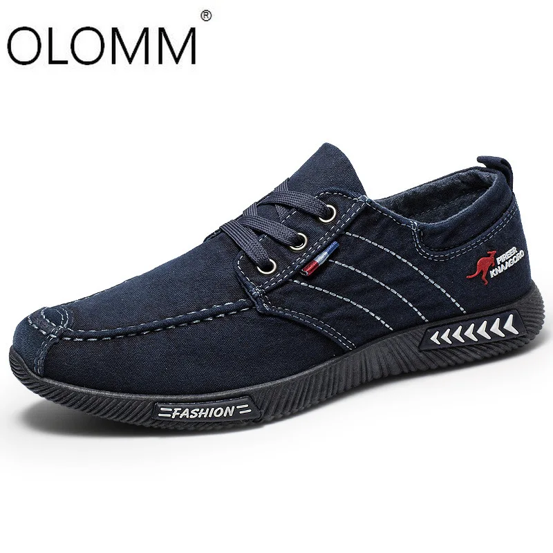 

New Cloth Slip Student Tie Casual Denim Canvas Shoes Breathable Mens Shoes Casual Tenis Masculino Adulto Zapatos De Hombre