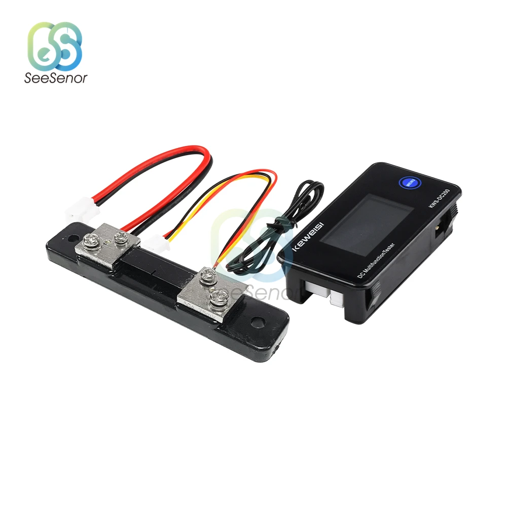 Цифровой вольтметр амперметр ваттметр измеритель напряжения и емкости