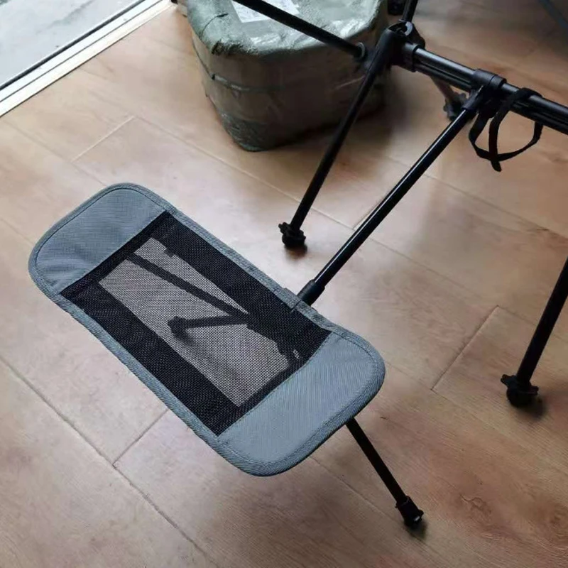 

Простое уличное складное кресло с подставкой для ног, откидное кресло с откидывающейся ногой, складной стул с подставкой для ног