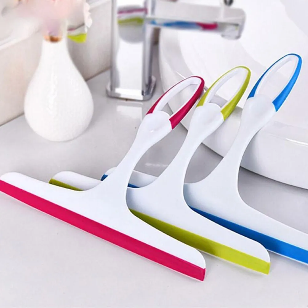 

1pcs Soft Rubber Window Glass Cleaner Brush Wiper Bathroom Floor Tile Wiper Multifunctional Home Washing Cleaning Tools