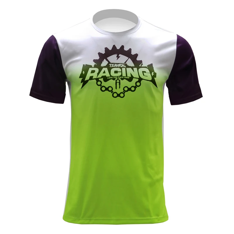 

MTB Explosions Moisture absorption and perspiration motorcycle mountain bike team Fitness short sleeve