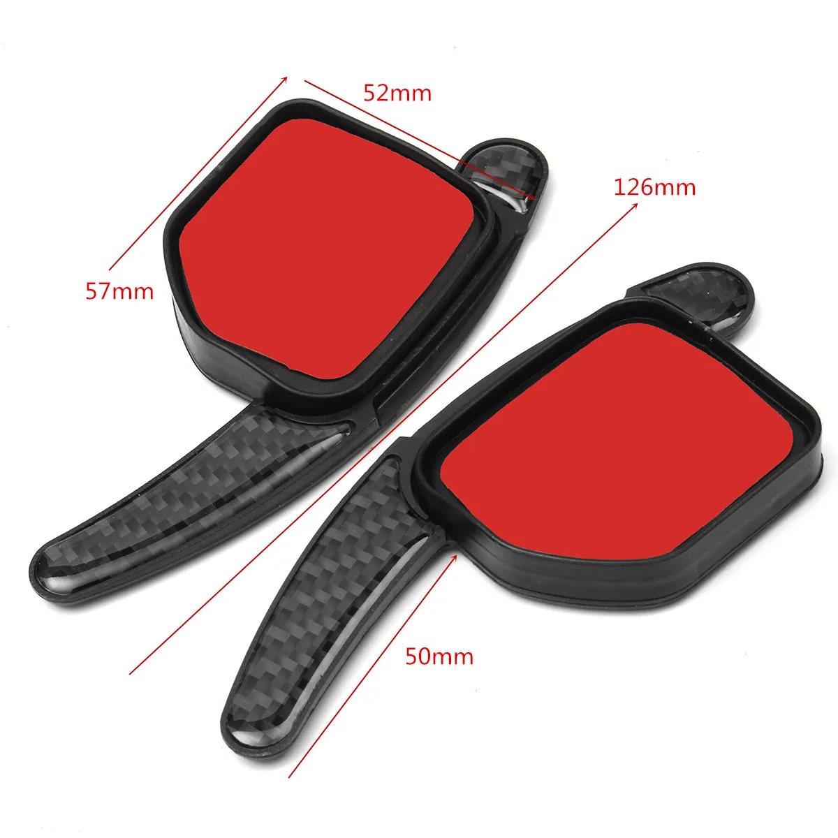 Горячая продажа 2 шт карбоновое волокно весло сдвиг расширения переключатели для