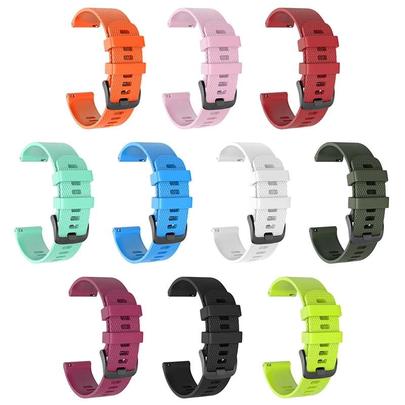 Ремешок для часов со стразами Регулируемый силиконовый ремешок с застежкой