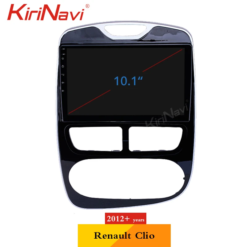 KiriNavi 10.1" Android 10.0 Auto Radio Head Unit For Renault Clio Car Dvd Multimedia Player GPS Navigation 4G Stereo 2012 + |