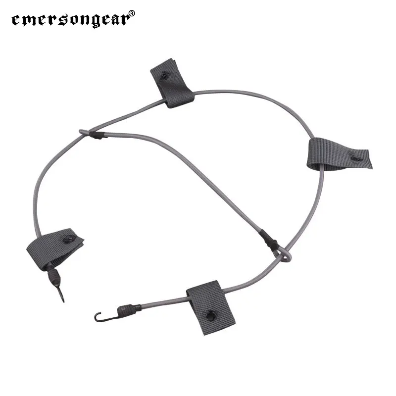 Emersongear Тактический шлем Резиновая лента эластичный набор для шлема Улучшенный