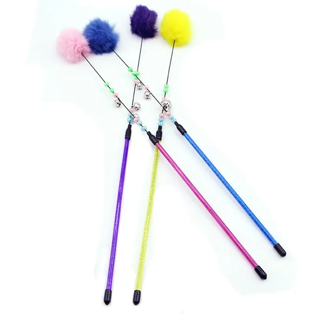 2019 Высококачественная пластиковая мышка с перьями забавная игрушка для кошек