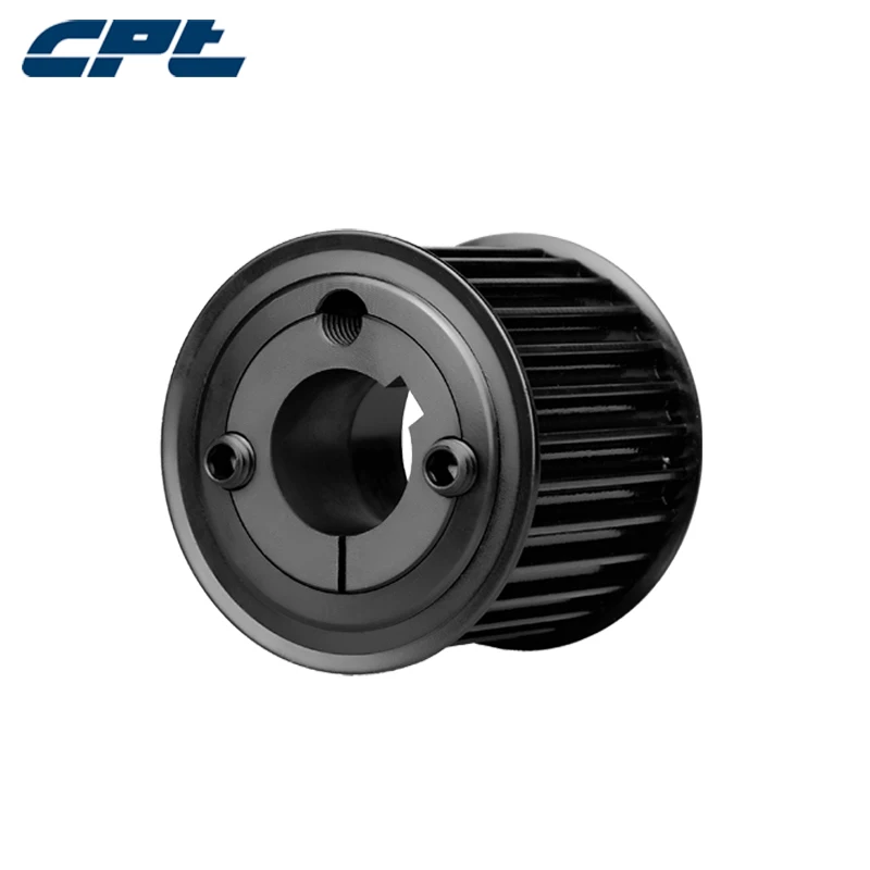 35 зубьев HTD 8M конический отверстие фланцевый шкив ремня ГРМ с 1615 втулкой для