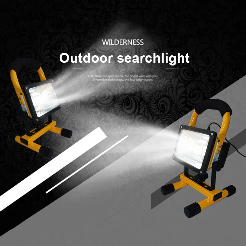 

Rechargeable Portable LED Floodlight 30W Security Outdoor Work Light Lamp Dropshipping