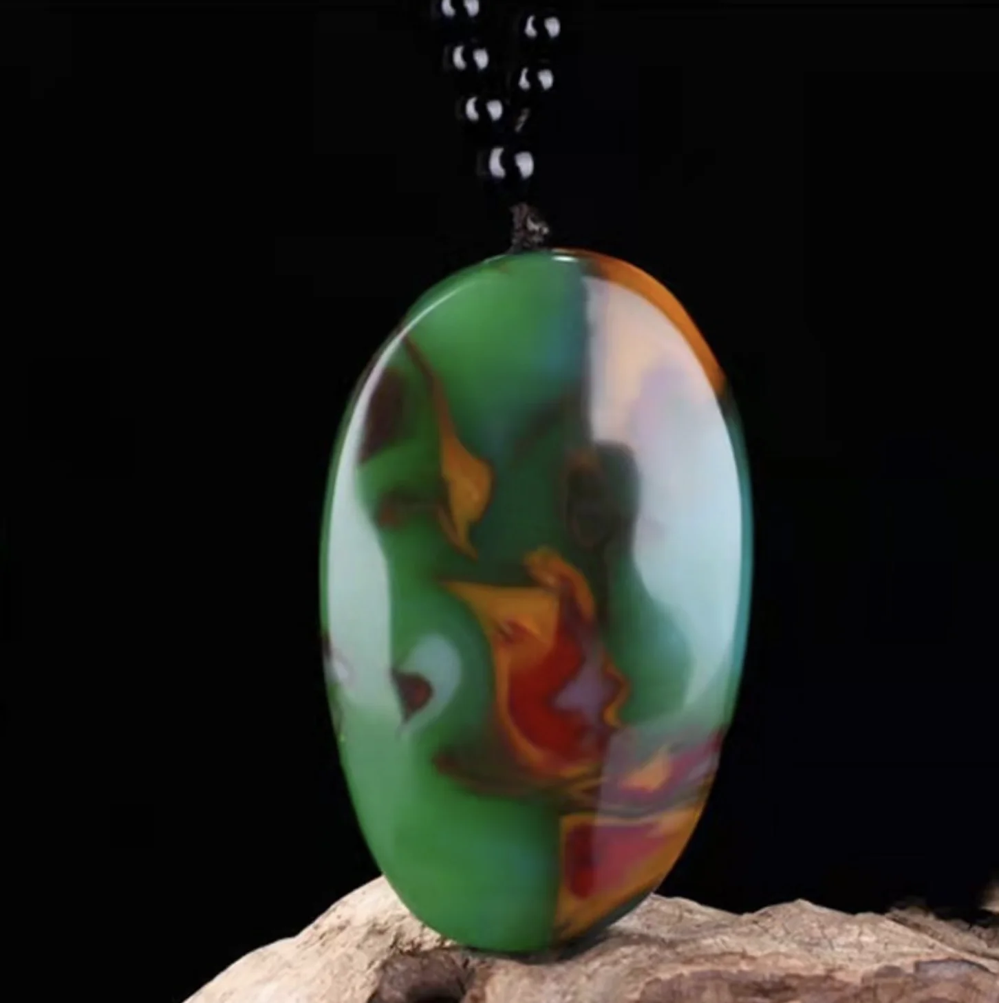 Натуральный красочный зеленый нефритовый кулон ручной работы рыба нефритовые