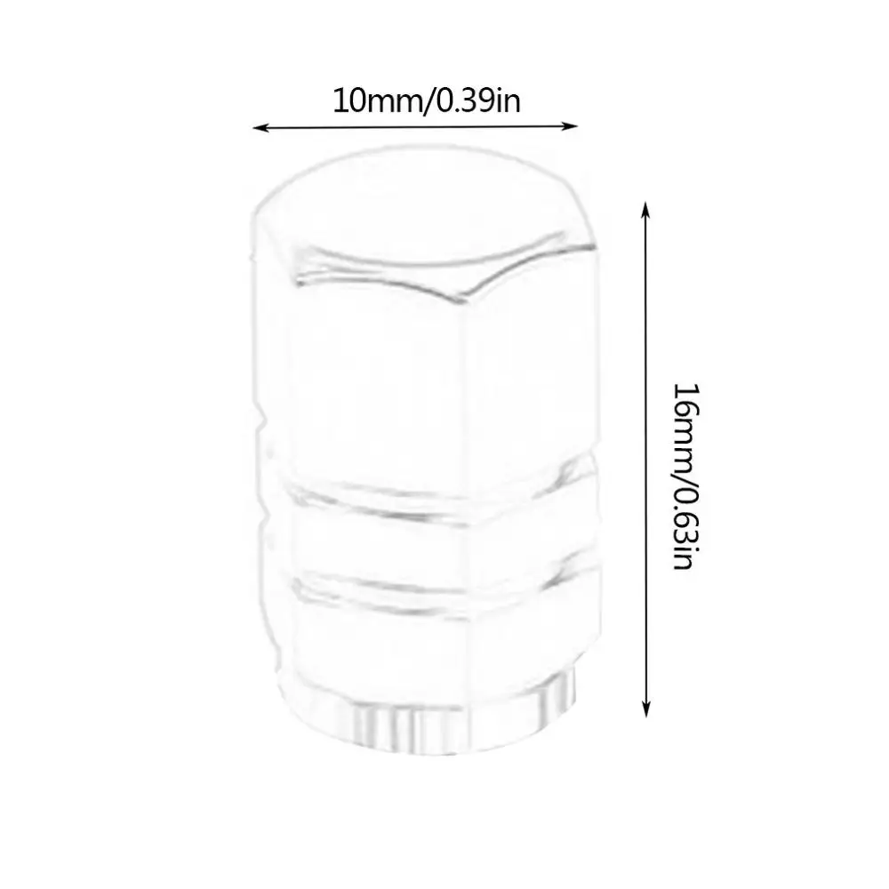 

4Pcs/Set Alloy Tire Valve Cap Automobiles Dust Proof Wheel Valve Caps Auto Decorative Accessories