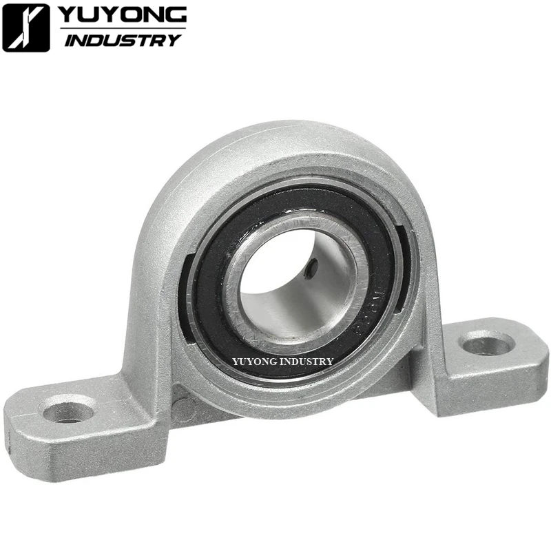 

50pcs/lot zinc alloy Ball Bearing KP003 Bore 17mm Inner Pillow Block Mounted Insert Bearing Support for 3D Printer CNC Mill