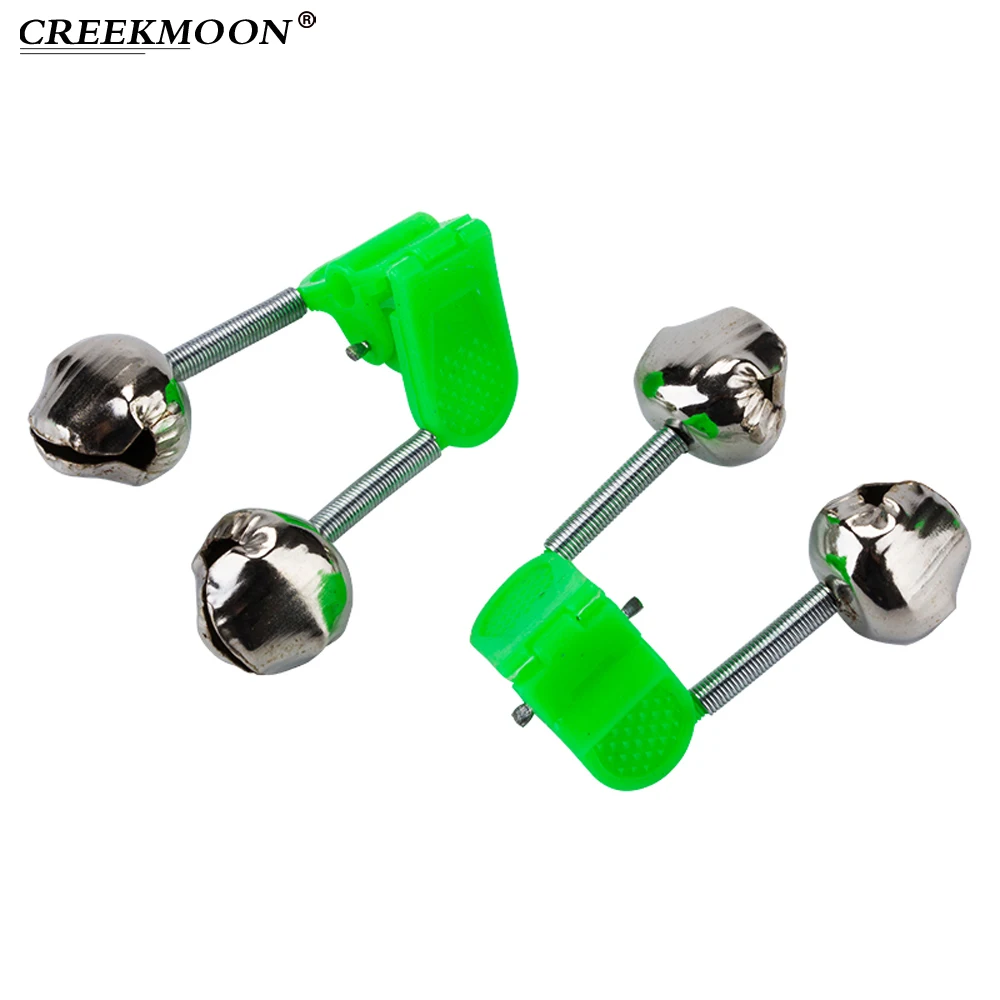 10 шт./лот сигнализатор поклевки для рыболовной удочки Колокольчик зажим удилища