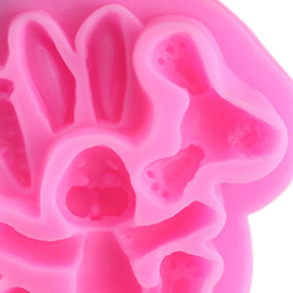 Новый 2020 3D Пасхальный кролик мыло силиконовые формы подсвечник в форме кролика