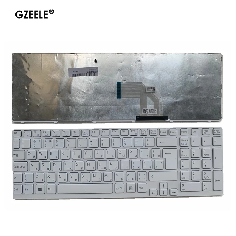 Клавиатура с русской раскладкой для SONY VAIO E15 SVE 15 SVE15 SVE151 149032851RU AEHK57002303A MP-11K73SU-920 |