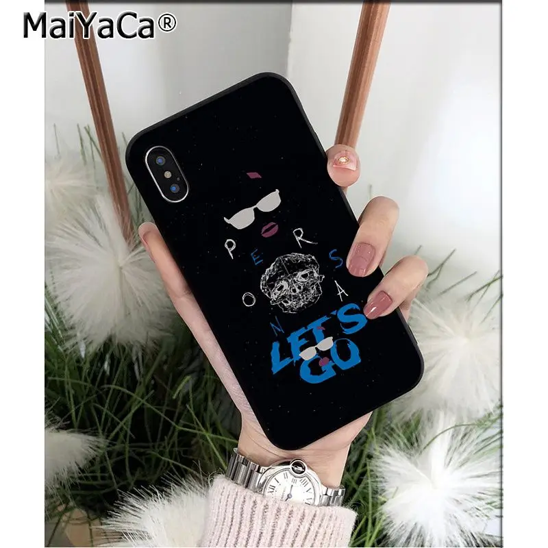 Мягкий силиконовый чехол MaiYaCa для iPhone X XS MAX 6 6s 7 7plus 8 8Plus 5 5S SE XR 11 11pro