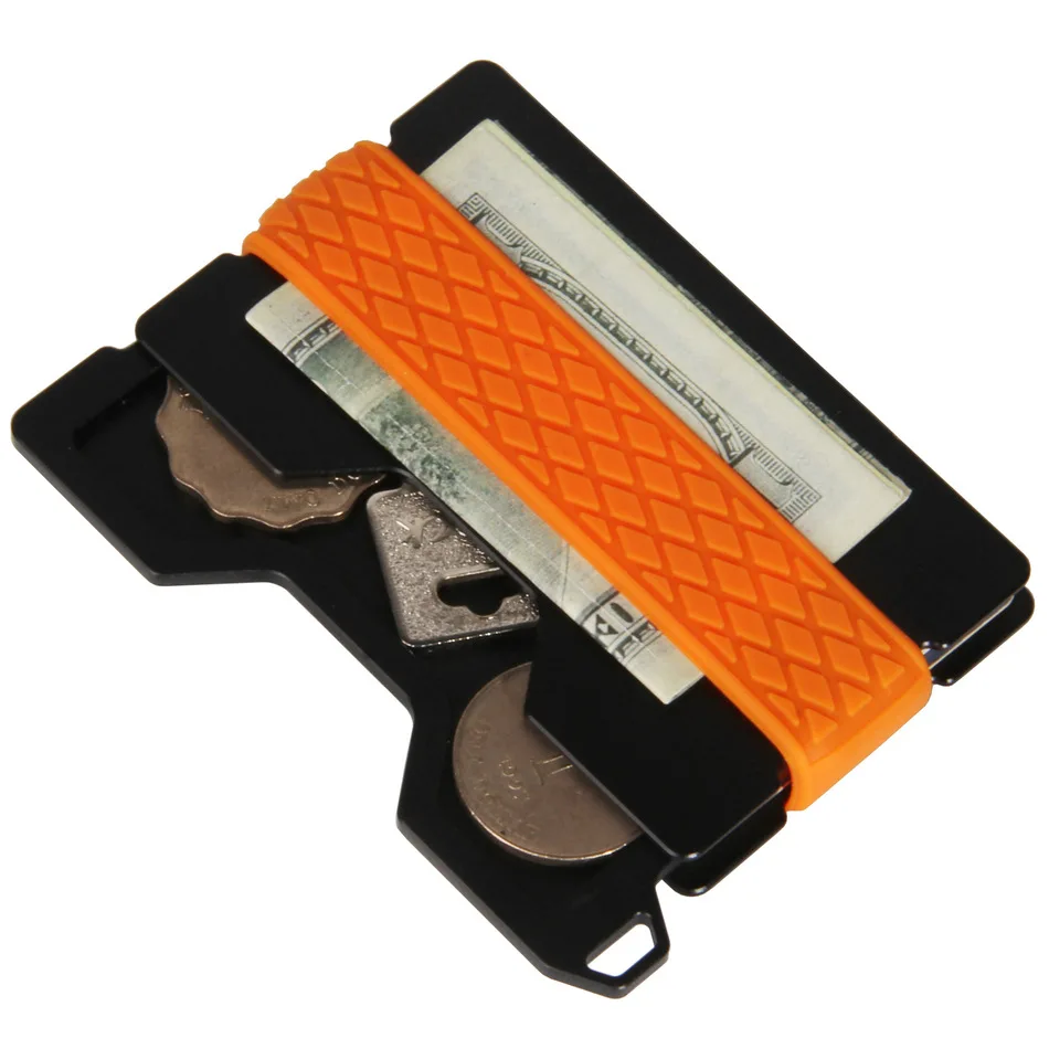 Man Wallet Fashion Credit Card Holder Cash Clip Coin Case Purse Front Pocket EDC Housekeeper Business ID Cover |