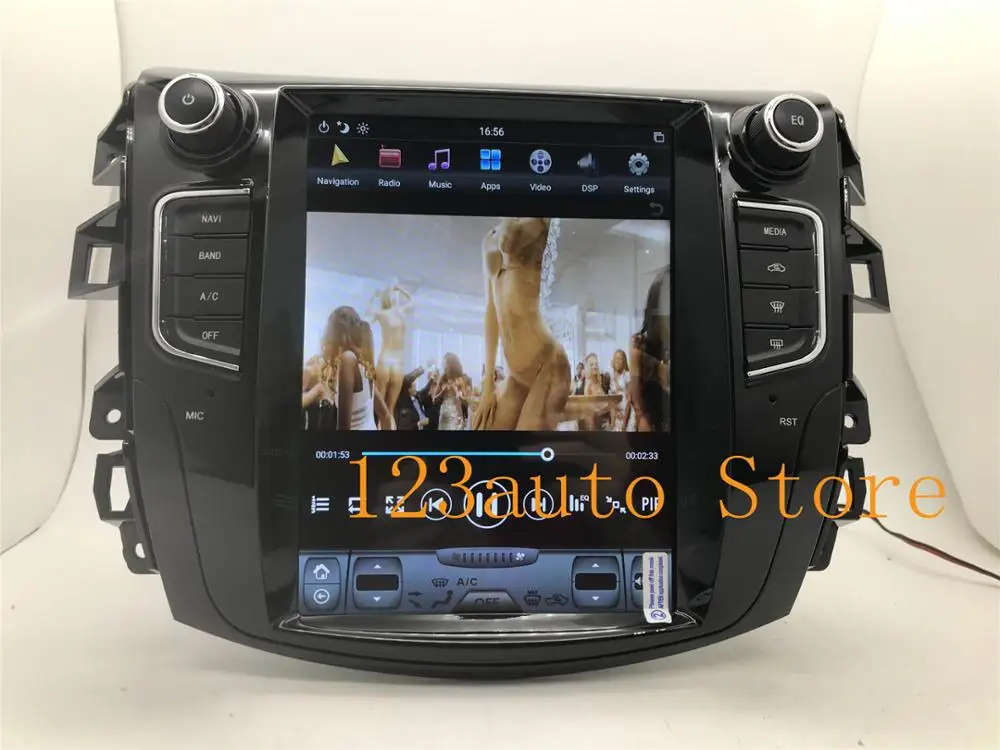 10 4 ''вертикальный Автомобильный плеер Tesla Style Android 9 0 без DVD GPS навигации для nissan