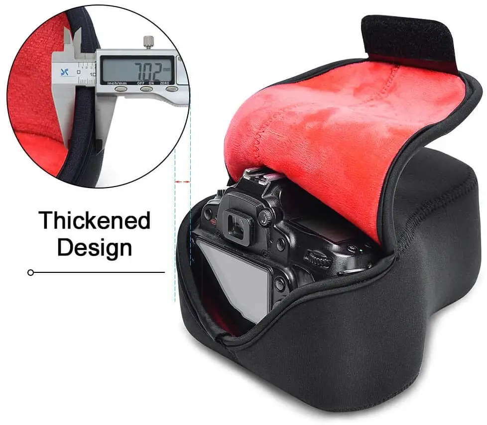 Неопреновый мягкий чехол водонепроницаемая сумка для камеры Sony A6600 A6500 A6400 A6300 A6100