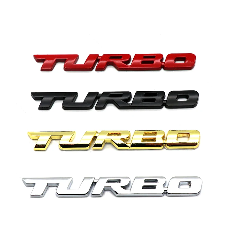 Фото Новый Стайлинг автомобиля Turbo Boost загрузка увеличения 3D металлический