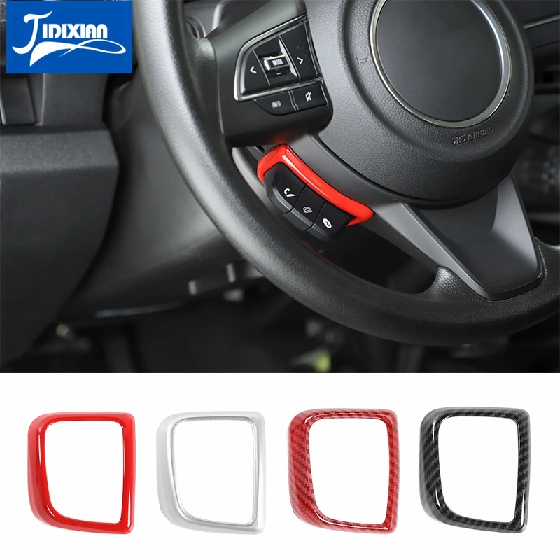 

JIDIXIAN Interior Accessories for Suzuki Jimny Car Telephone Phone Button Decoration Frame Cover Stickes for Suzuki Jimny 2019+