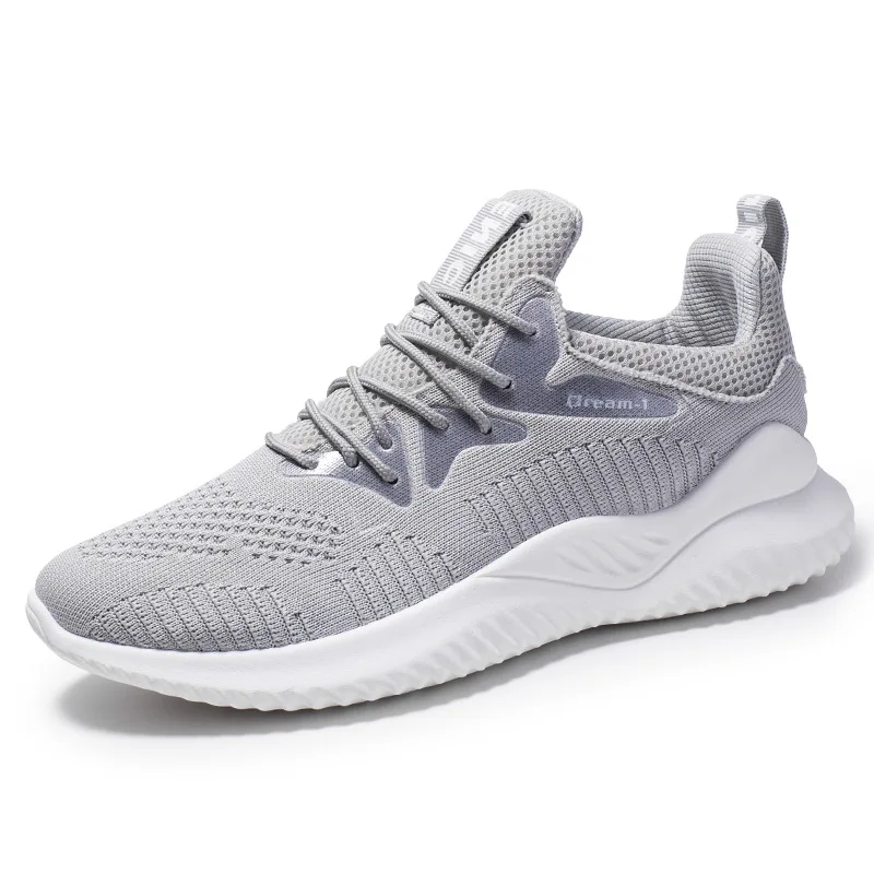 Fashion Sneakers Men Run Shoes High Quality Breathable Soft Loafers Man Casual Student Classics Trainers Male White |