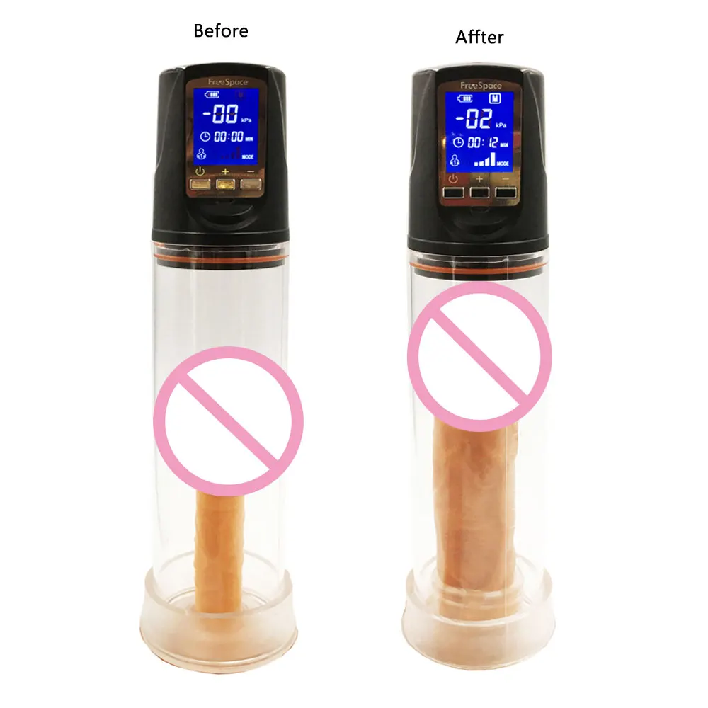 Большой экран с цифровым дисплеем Электрический для начинающих мужчин член