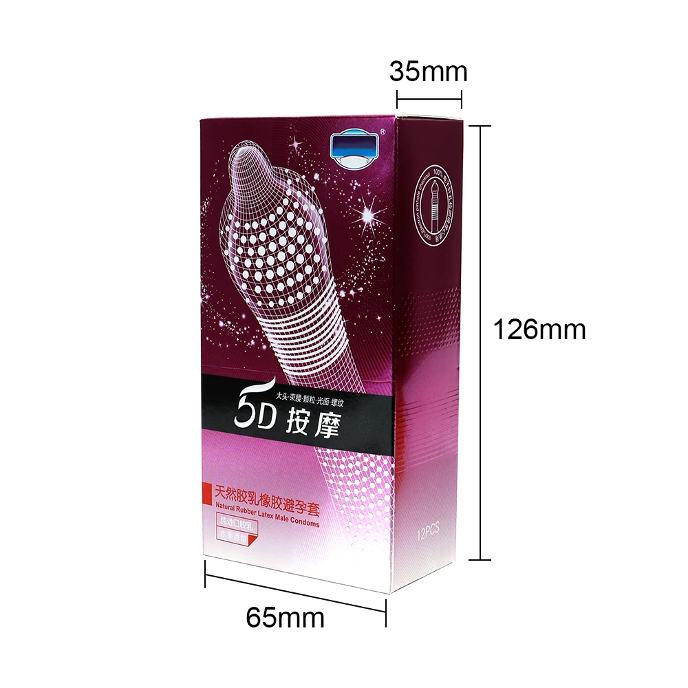 Латексные презервативы Vine латексные контрацептивы для мужчин 12 шт./Корд | Красота